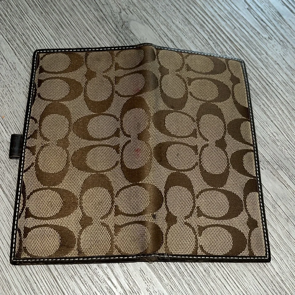 Coach check wallet